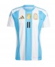 Günstige Argentinien Angel Di Maria #11 Heimtrikot Copa America 2024 Kurzarm